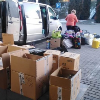 На КПП «Тиса» затримали бус з Італії з товаром на тисячі євро (ФОТО)